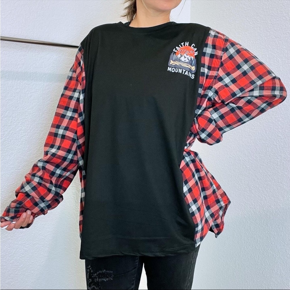 Reworked Faith Can Move Mountains shirt